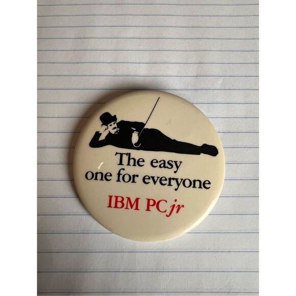 IBM Vintage Button 1980’s - Picture 1 of 3